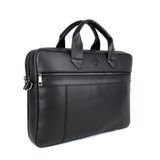 Unisex Çok Bölmeli 14 inç Evrak Ve Laptop Çantası (Siyah)