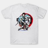 Unisex Demon Slayer T-Shirt MODEL4414 - Siyah - XL