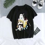 Unisex Demon Slayer T-Shirt MODEL4415 - Siyah - XL