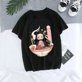Unisex Demon Slayer T-Shirt MODEL4417 - Siyah - XL