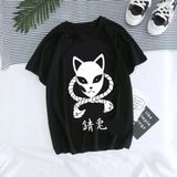Unisex Demon Slayer T-Shirt MODEL4425 - Siyah