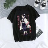 Unisex Demon Slayer T-Shirt MODEL4437 - Siyah - XL