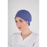 Unisex Düz Fırtına Mavi Doktor Hemşire Hastane Aşçı Medikal Cerrahi Bonesi Fırtına Mavi