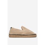 Unisex El Yapımı Triko Espadril BEJ
