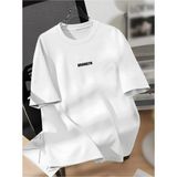 Unisex Erkek/kadın Brooklyn Renkli Özel Baskılı Oversize Pamuklu Bisiklet Yaka T-Shirt - Beyaz