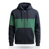 Unisex Fermuarli Kapşonlu Sweatshirt%100 Pamuklu Kapşonlu Fermuarli, Füme Pollux, XL, Füme Pollux, XL