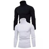 Unisex Fit Duruş Boğazlı Full Likralı Kaşkorse Fitilli Body 2'Li Set