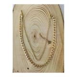 Unisex Gold Rengi Gömlek Yaka Zinciri İğnesi Aksesuarı PYTKGMLZNC11