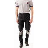 Unisex Güvenlik Kıyafeti Km Pantolon Reflektörlü Cepli Dayanıklı Kumaş Özel Güvenlik Personel Pantolonu - Füme - 36