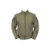 Unisex Haki Yeşil 5 Cepli Polar Mont