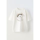 Unisex Halloween Designs Tasarım Baskılı Pamuk Beyaz Oversize T-Shirt