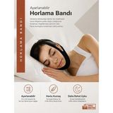 Unisex Kadın Erkek Ayarlanabilir Uyku Horlama Önleyici Çene Bandı Horlama Engelleme Maskesi - 0 - 1 Ay