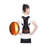 Unisex Kamburlukönleyici Sporcu Dik Duruş Korsesi Çapraz Profesyonel Korse Medikal Ortopedik Korse - Standart