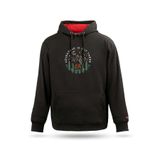 Unisex Kapşonlu Sweatshirt Adventure Tasarım, Siyah, 2XL