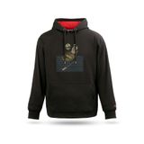 Unisex Kapşonlu Sweatshirt Passengers Tasarım Kapşonlu Sweatshirt, Siyah, M