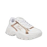 Unısex Kaydırmaz Yüksek Taban Logo Detaylı Beyaz Sneaker 79VA3SV6ZPB29-003