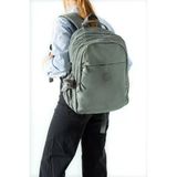 Unisex Klinkır Okul Çantası Lise Ortaokul Üniversite Sırt Çantası 40*30 Cm Hafif Kumaş Çok Cepli 3K