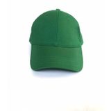 Unisex Koyu Yeşil Spor Arkası Cırtlı Ayarlanabilir Şapka 55-60 Cm