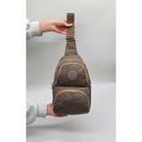 Unisex Krinkıl Su Geçirmez Modern Body Bag Çapraz Omuz Çantası 3300 Vizon
