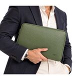 Unisex Küçük Boy 10, 11 & 12,9 &13 Inç Uyumlu Tablet, Ipad Kılıfı, Macbook Ve Notebook Çantası (Haki)