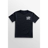 Unisex Lacivert T-Shirt Demon Slayer Anime Minimal Ön Baskılı Tişört - XL