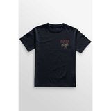 Unisex Lacivert T-Shirt LED Zeppelin Falling Angel Rock Music Minimal Ön Baskılı Tişört