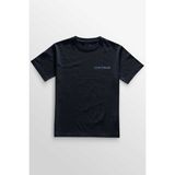 Unisex Lacivert T-Shirt Minimal Ön Baskılı Tişört Erkek God Of War Ragnarok Gamer Oyun