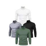 Unisex Modern Stil 4'Lü Karma Boğazlı Fitilli Kaşkorse Body