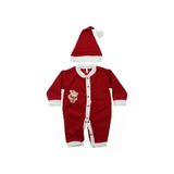 Unisex Noel Yılbaşı Bebek Tulumu