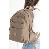 Unisex Okul Çantası Klinkır Kumaş Sırt Çantası Çok Cepli Hafif Yağmur Geçirmez 42*30 Cm