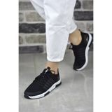 Unisex Ortopedik, Triko Spor Ayakkabı Koşu Ve Yürüyüş Ayakkabısı Sneaker Siyah