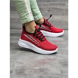 Unisex Ortopedik Yumuşak Taban Günlük Yazlık Sneaker Spor Ayakkabı - Kırmızı