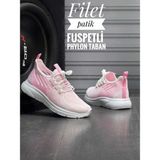 Unisex Ortopedik Yumuşak Taban Günlük Yazlık Sneaker Spor Ayakkabı - Pembe