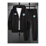 Unisex Oversize Bmw Sırt Baskılı Ceket & Eşofman Takımı