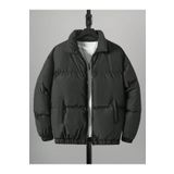Unisex Oversize Siyah Waterproof Bomber Mont Siyah-2XL