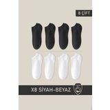 Unisex Patik Çorap 8 Çift Lacivert (8 ÇİFT)