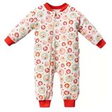 Unisex Pembe Biyeli Zürafa Desenli Uyku Tulumu