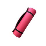 Unisex Pilates Minderi 10 MM & Yoga Mat CKS-13 (Pembe - Siyah)