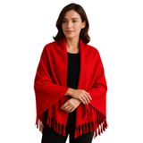 Unisex Polar Omuz Şalı 70X180 Cm Kışlık Sıcak Şal Elegantwarm