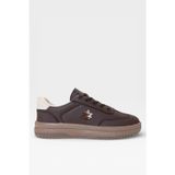 Unisex Rahat Hafif Termo Taban Kadın Sneaker Ayakkabı KAHVERENGİ