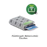 Unisex Rio Mekanizmalı Otomatik Kızaklı Kartlık Cüzdan