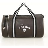 UNİSEX SİLİNDİR SPOR FİTNESS ÇANTASI DUFFEL BAG - Kahverengi