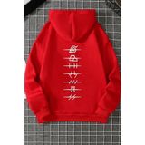 Unisex Sırt Baskılı Sweatshirt