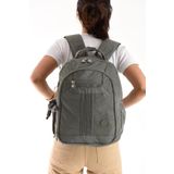Unisex Sırt Çantası 40*30 Cm Okul Çantası Günlük Spor Çantası Klinkır Kumaş Hafif Çok Cepli Su İtici