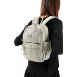 Unisex Sırt Çantası Paraşüt Kumaş Hafif Çok Cepli Yağmur Itici Kumaş 34*24 cm 571 Collection - 34 x 24 cm - Bej