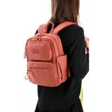 Unisex Sırt Çantası Paraşüt Kumaş Hafif Çok Cepli Yağmur Itici Kumaş 34*24 cm 571 Collection - 34 x 24 cm - Kiremit