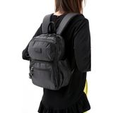 Unisex Sırt Çantası Paraşüt Kumaş Hafif Çok Cepli Yağmur Itici Kumaş 34*24 cm 571 Collection - 34 x 24 cm - Siyah