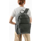 Unisex Sırt Çantası Paraşüt Kumaş Hafif Çok Cepli Yağmur Itici Kumaş 40*28 cm 571 Collection - 40 x 28 cm - Gri
