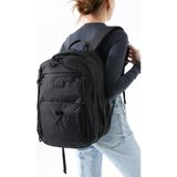 Unisex Sırt Çantası Paraşüt Kumaş Hafif Çok Cepli Yağmur Itici Kumaş 42*28 cm 571 Collection - 42 x 28 cm - Siyah