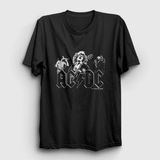 Unisex Siyah Be Rock Ac/dc T-Shirt 5793TT - M